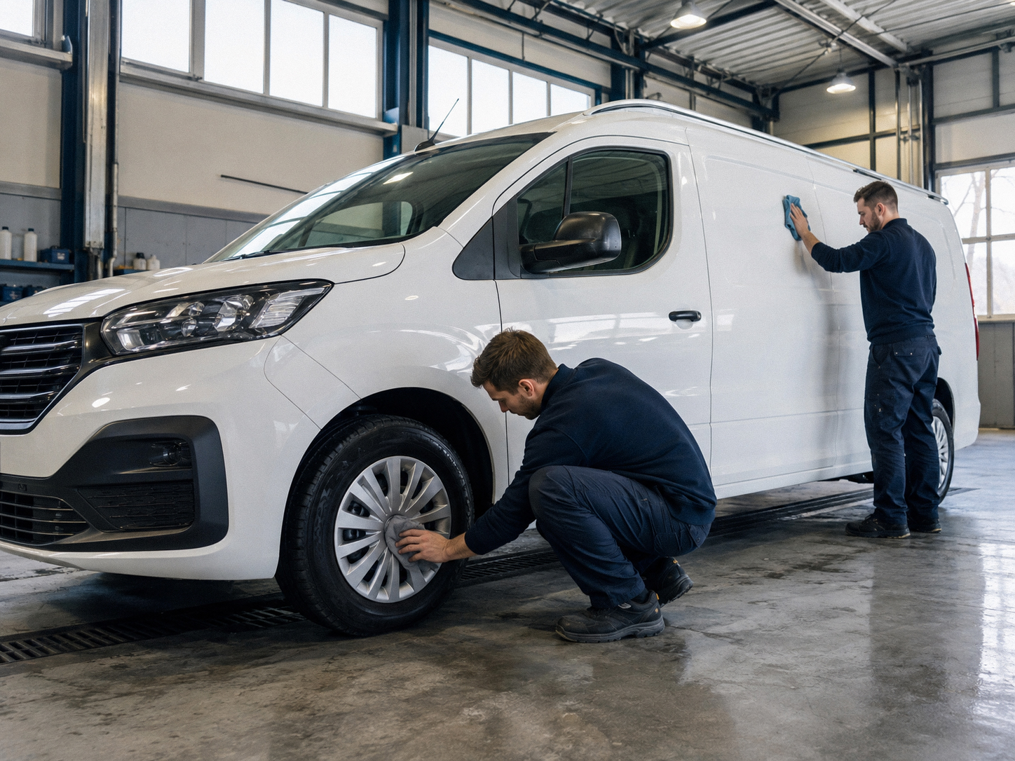 Kleinbusse und kleine Transporter